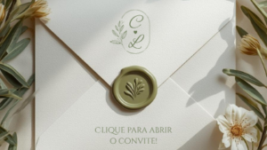 Convite Animado Para Cerimônia de Casamento
